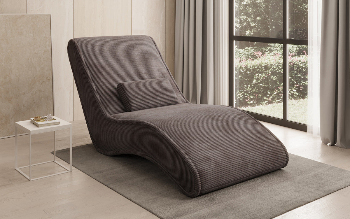 Designer Relax-Liege Lunaris 80 in Cord