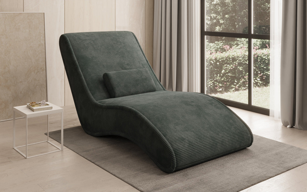 Designer Relax-Liege Lunaris 80 in Cord