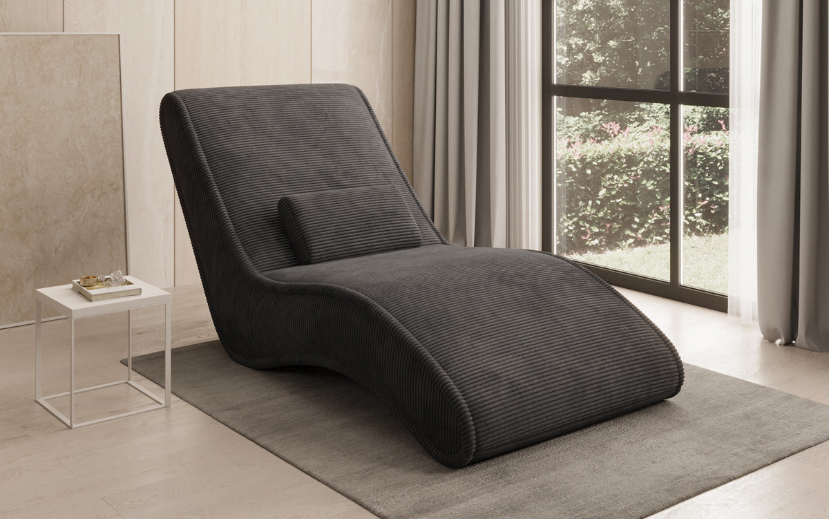 Designer Relax-Liege Lunaris 80 in Cord