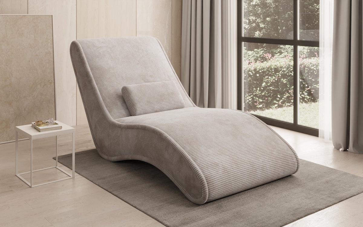 Designer Relax-Liege Lunaris 80 in Cord