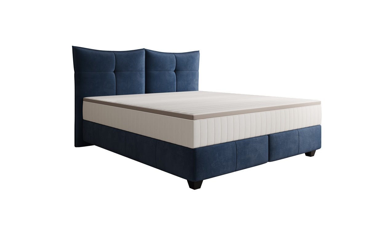 Boxspringbett Veyora a Samt