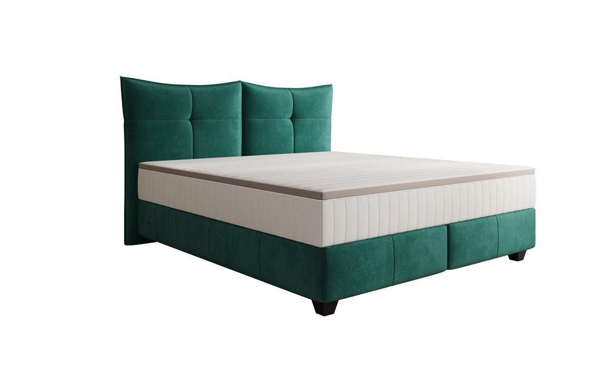Boxspringbett Veyora a Samt