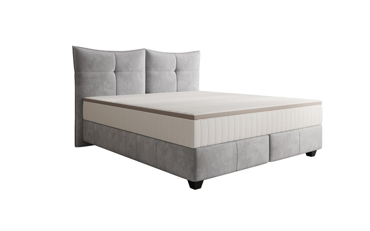 Boxspringbett Veyora a Samt