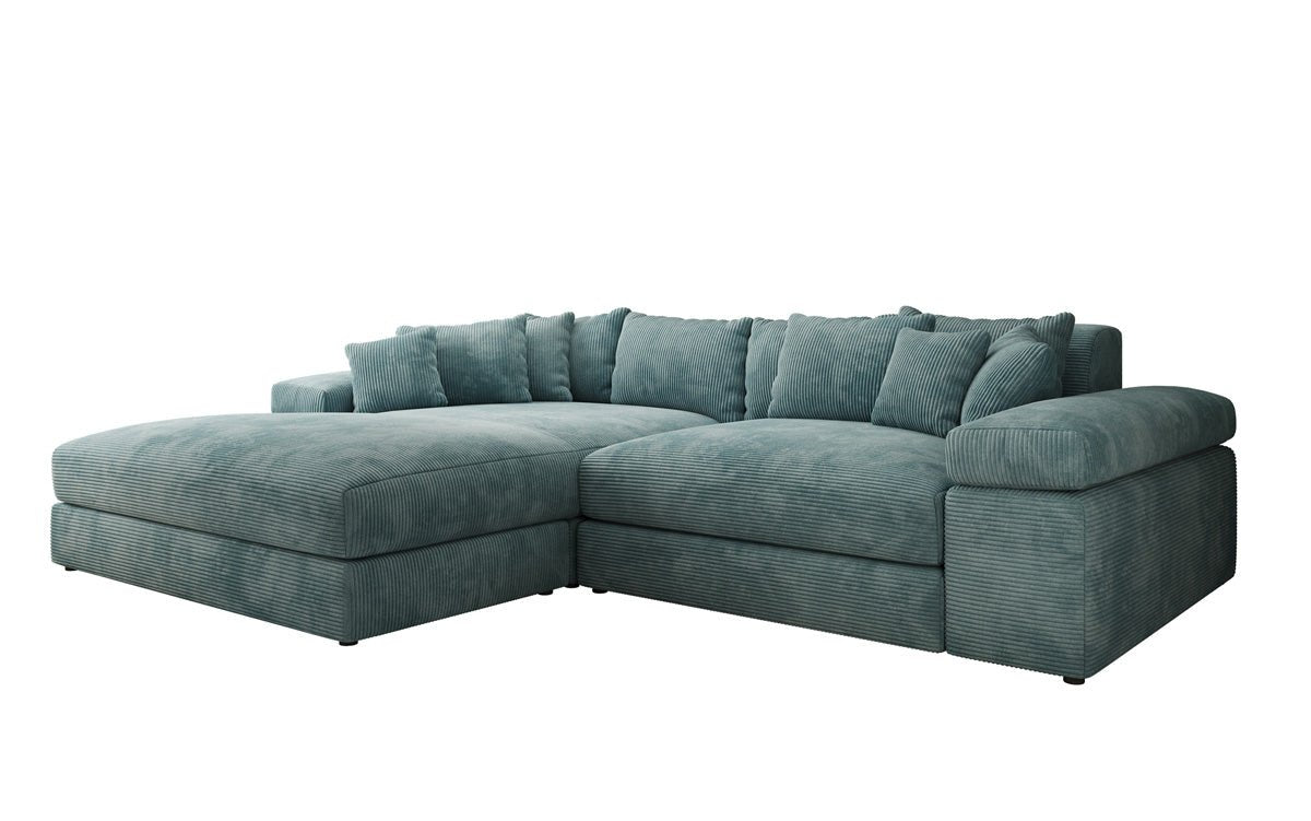 Designer Sofa Bernardo mat breeder Ottomane an Cord