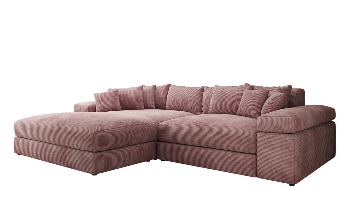 Designer Sofa Bernardo mat breeder Ottomane an Cord