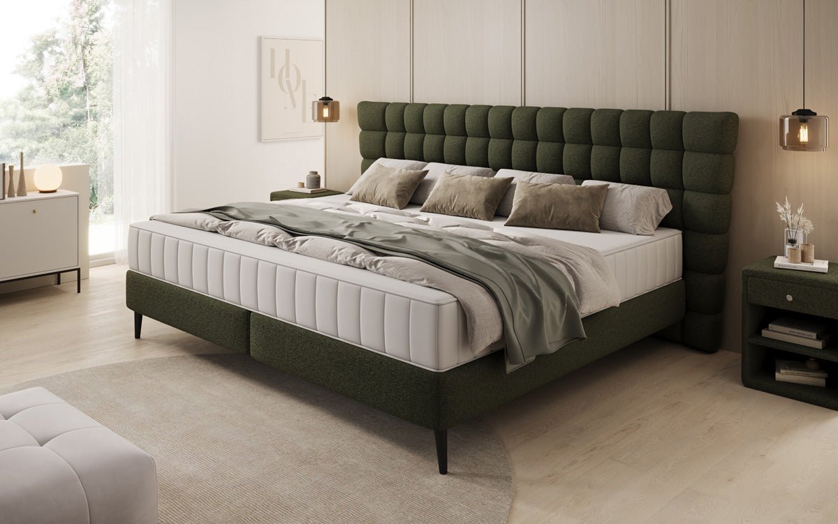 Famill Boxspringbett Bellanova a 220/240x200 a Bouclé
