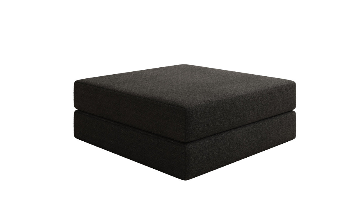 Beistellhocker Lazy in Bouclé