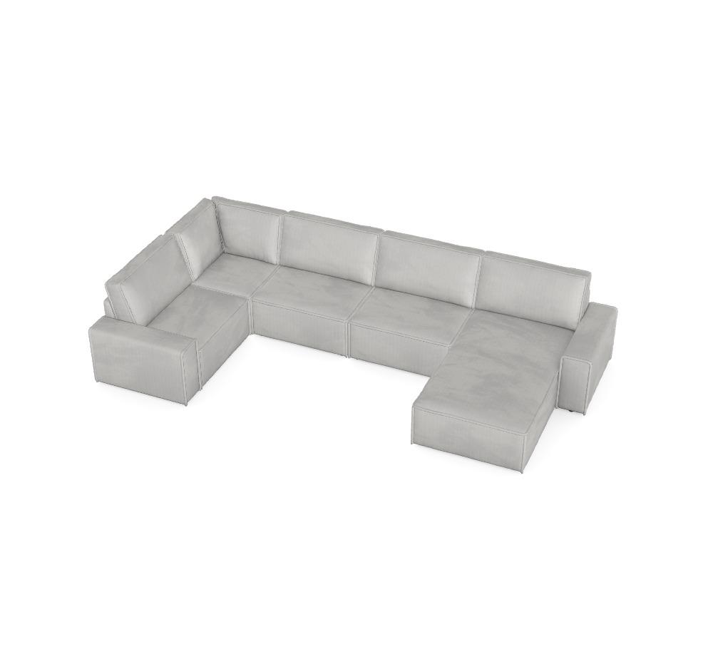 Modulart Sofa Domo - Konfiguréiert Sofa Ref: 30MIO8