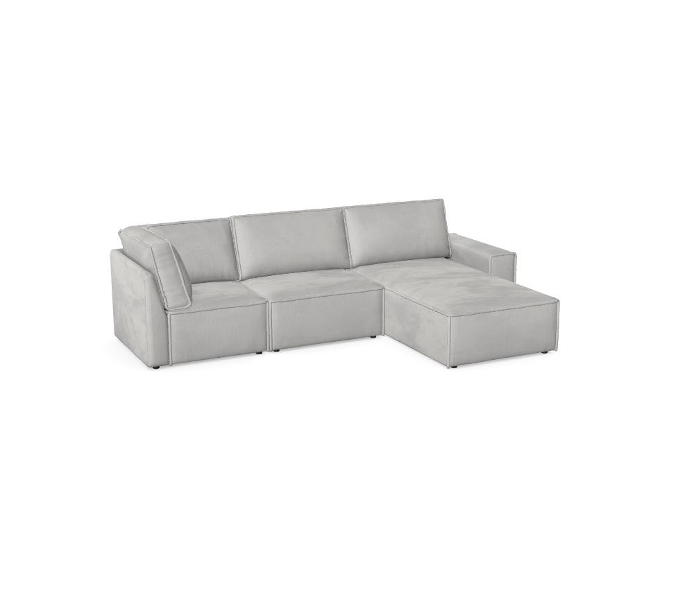 Modulart Sofa Domo - Konfiguréiert Sofa Ref: BCXK1S