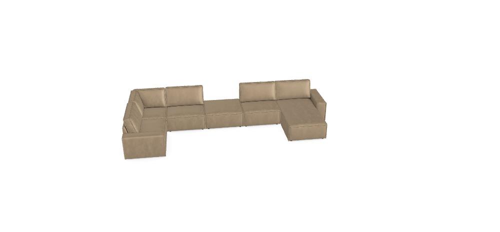 Modulart Sofa Domo - Personnaliséierten Design Ref: D8CI5M