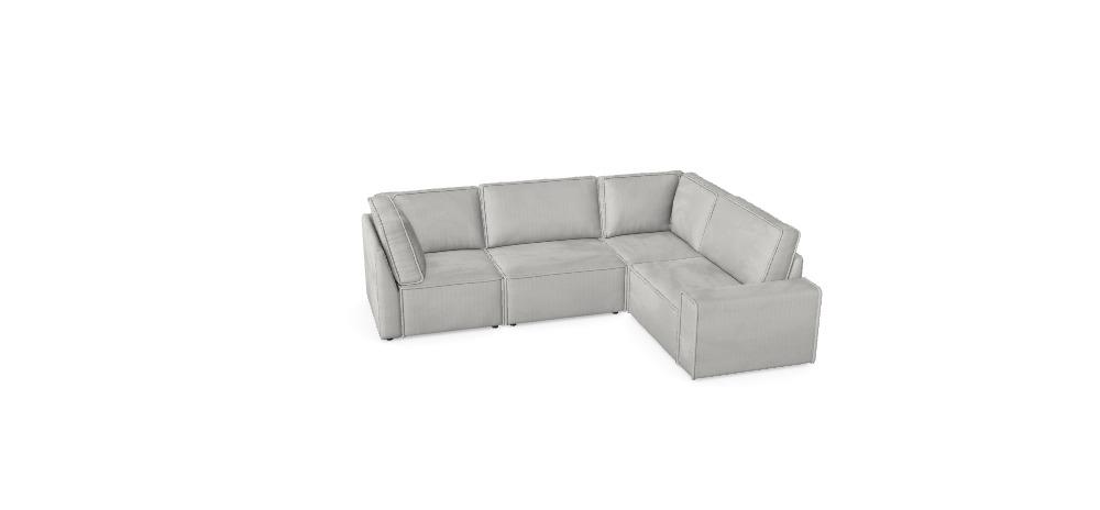 Modulart Sofa Domo - Personnaliséierten Design Ref: DVZGS0