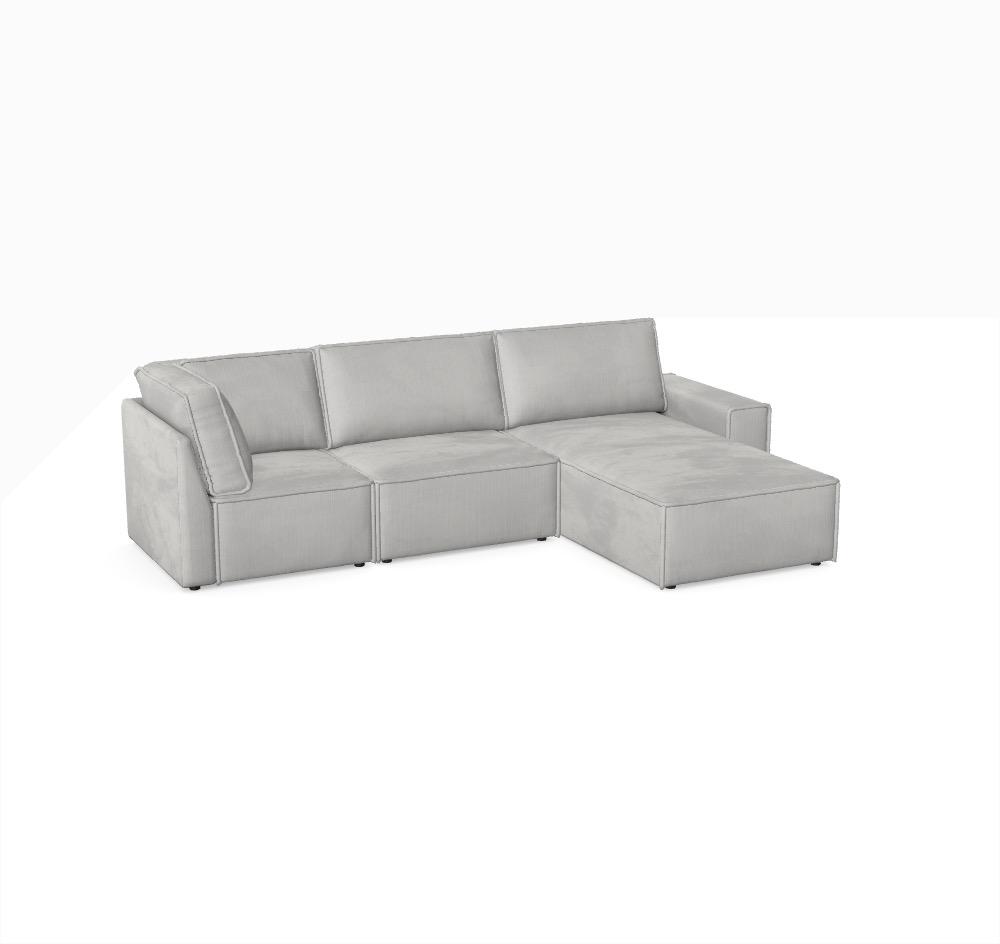 Modulart Sofa Domo - Konfiguréiert Sofa Ref: GXLDMJ
