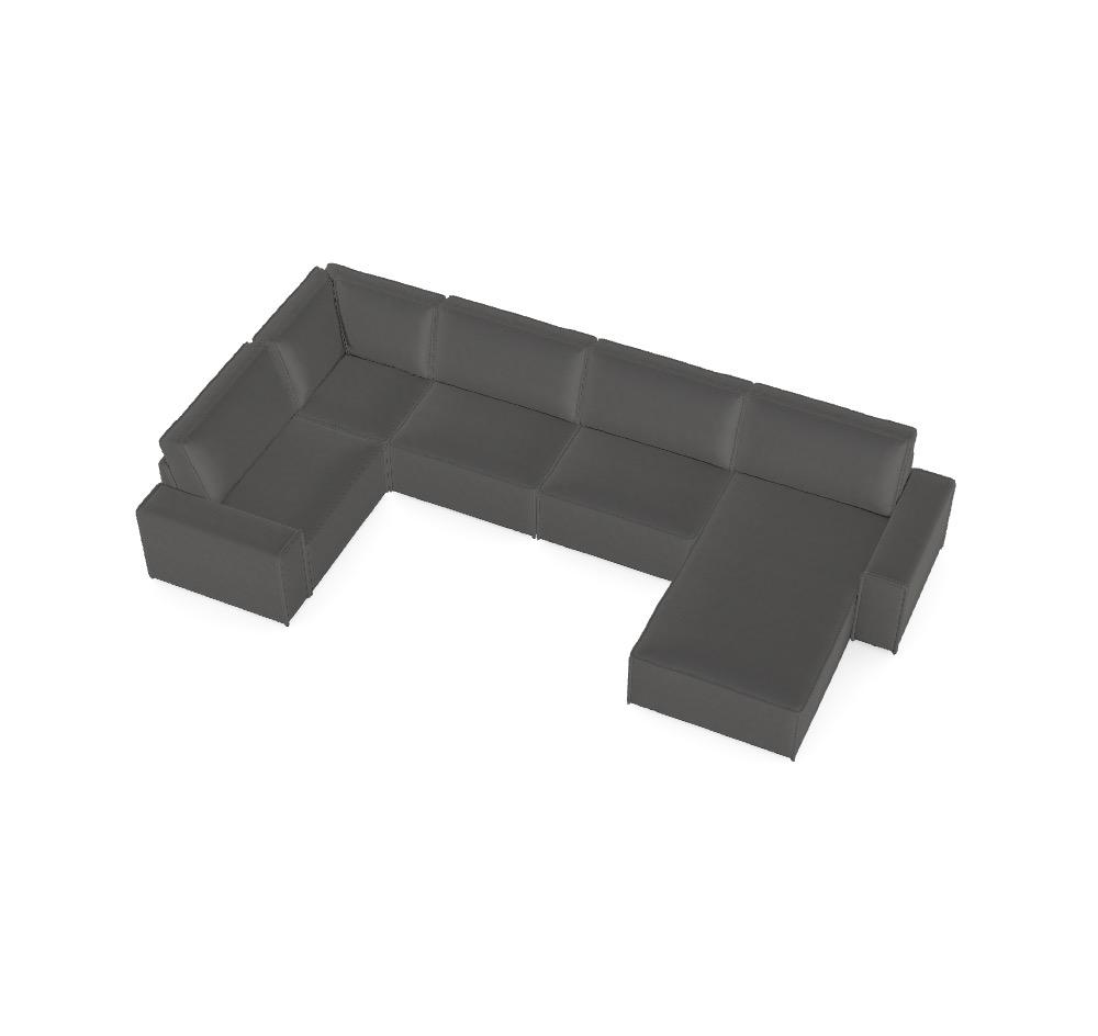 Modulart Sofa Domo - Deng Wonschkonfiguratioun VOUBMI