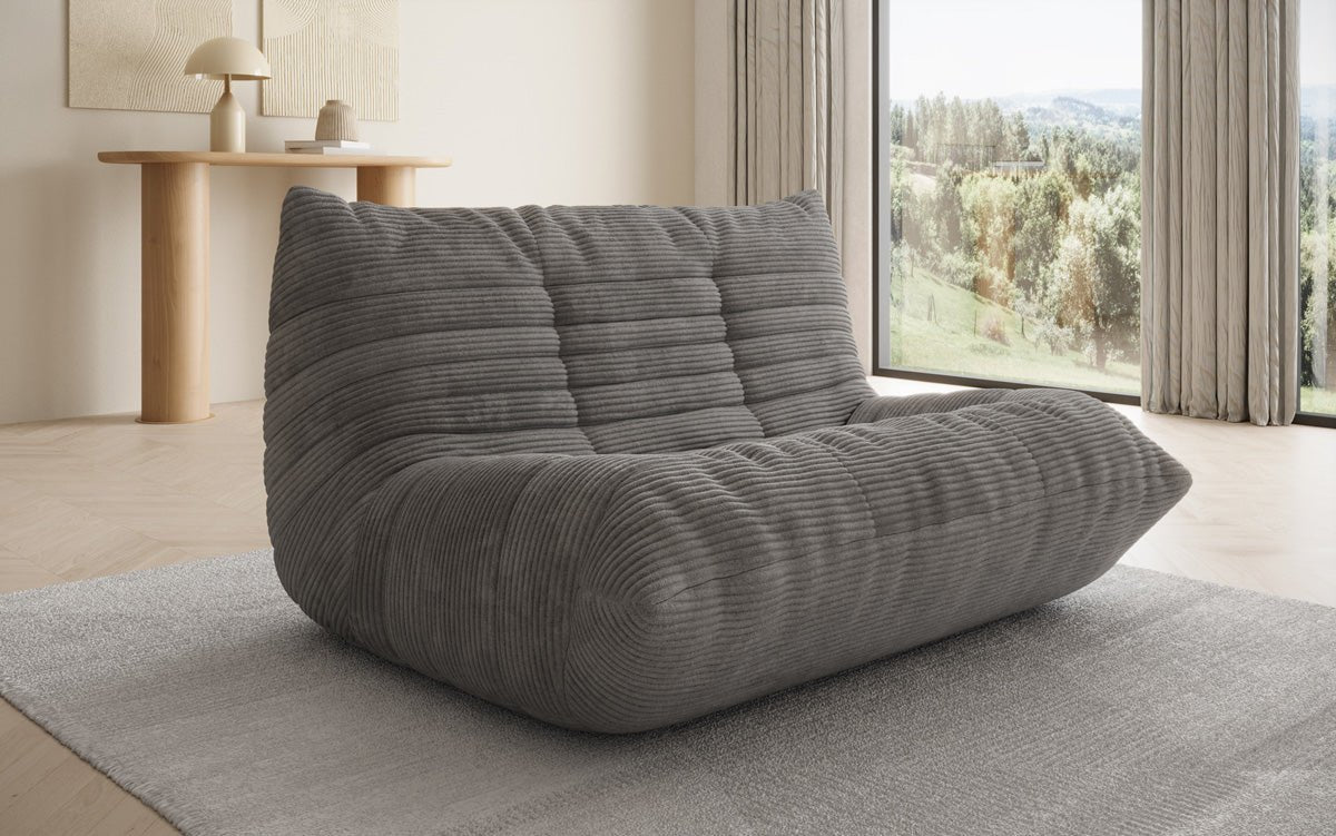 Designer 2 Sitzer Sofa Calmo in Cord