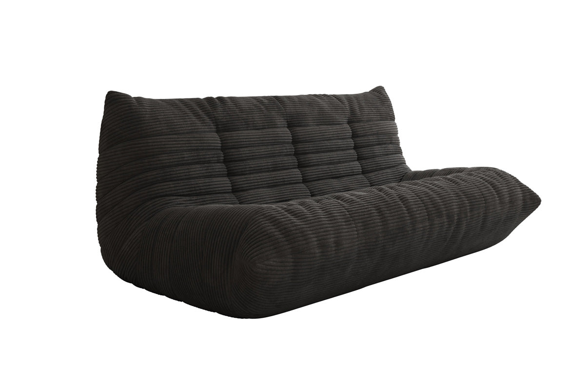 Designer 3 Sëtz Sofa Calmo am Cord