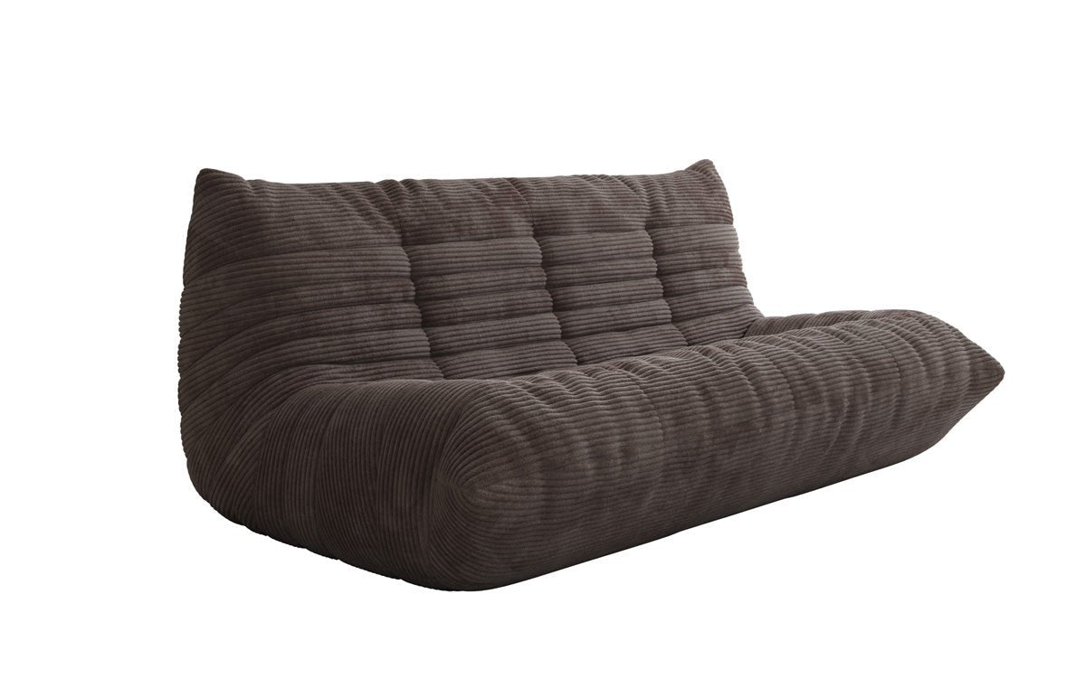 Designer 3 Sëtz Sofa Calmo am Cord