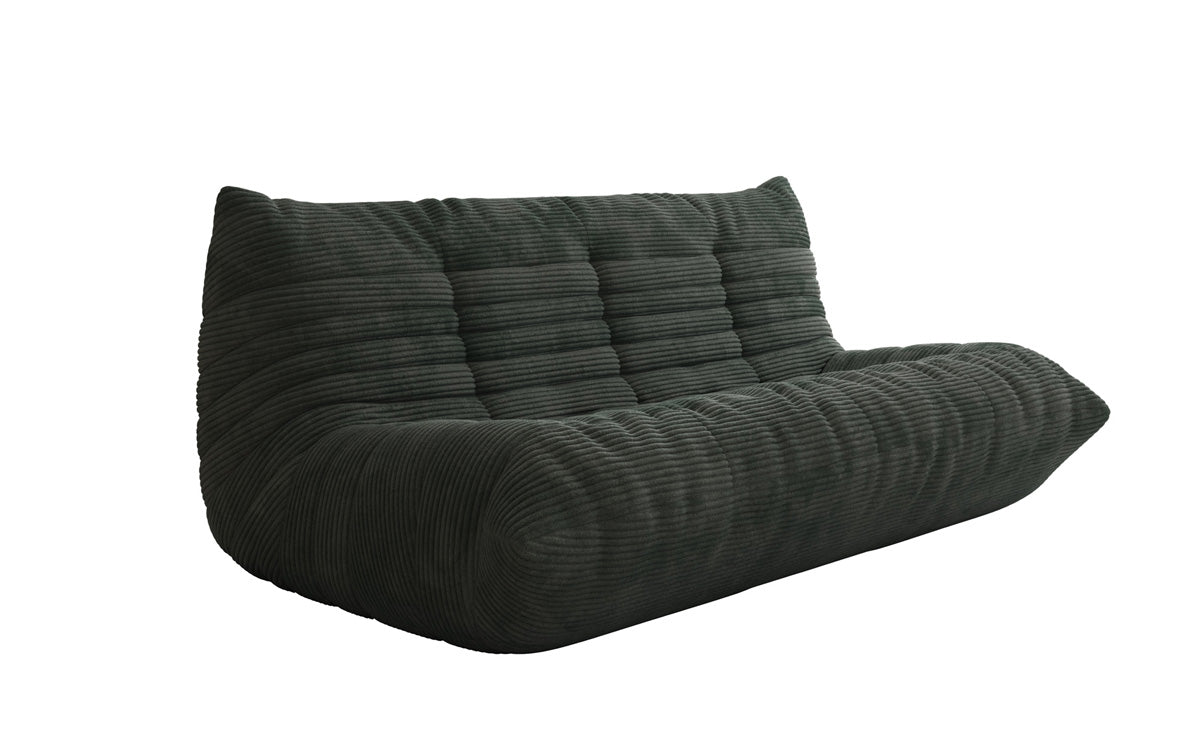 Designer 3 Sëtz Sofa Calmo am Cord