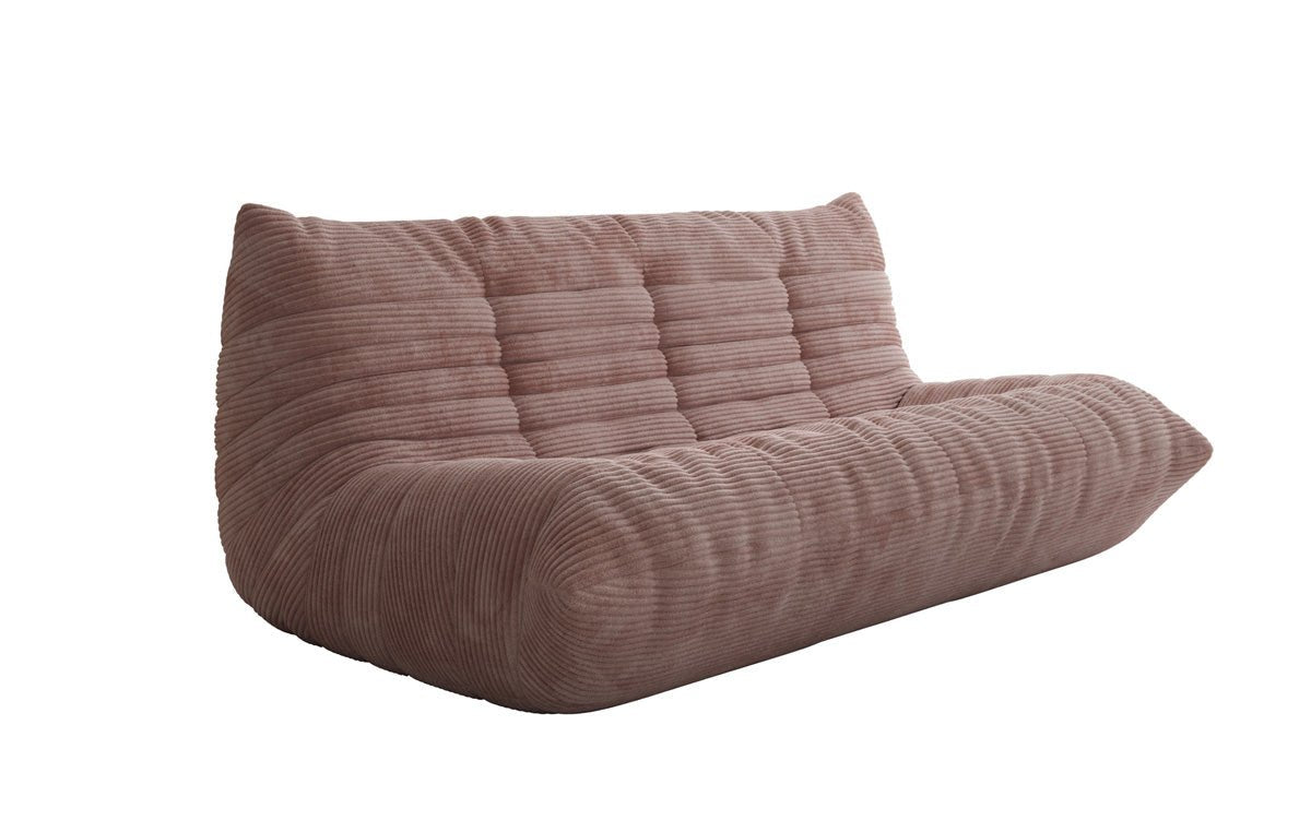 Designer 3 Sëtz Sofa Calmo am Cord