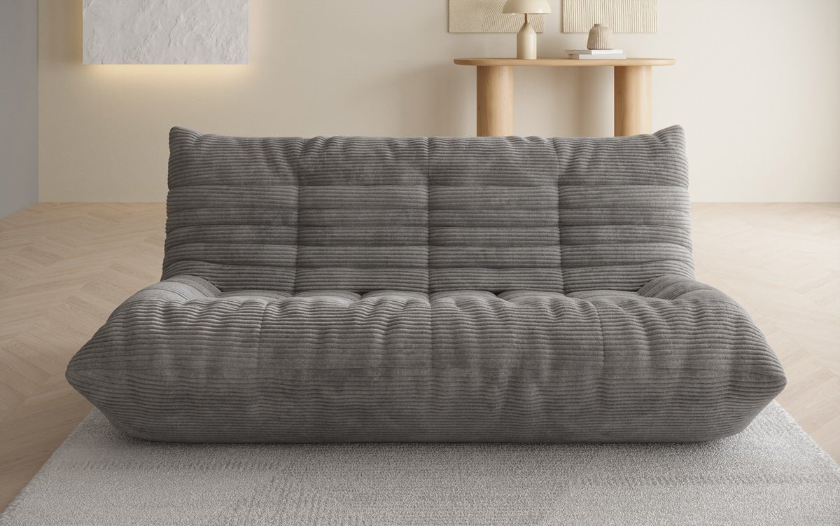 Designer 3 Sëtz Sofa Calmo am Cord