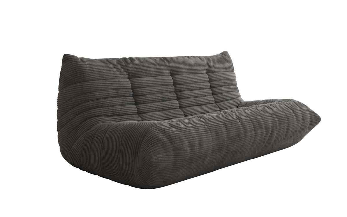 Designer 3 Sëtz Sofa Calmo am Cord