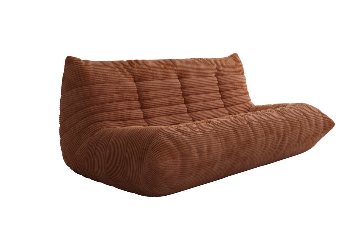 Designer 3 Sëtz Sofa Calmo am Cord
