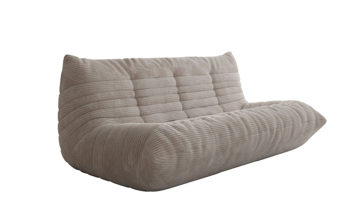 Designer 3 Sëtz Sofa Calmo am Cord