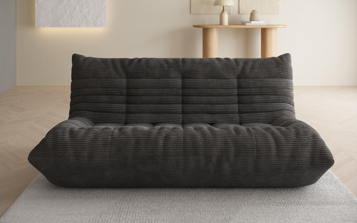 Designer 3 Sëtz Sofa Calmo am Cord