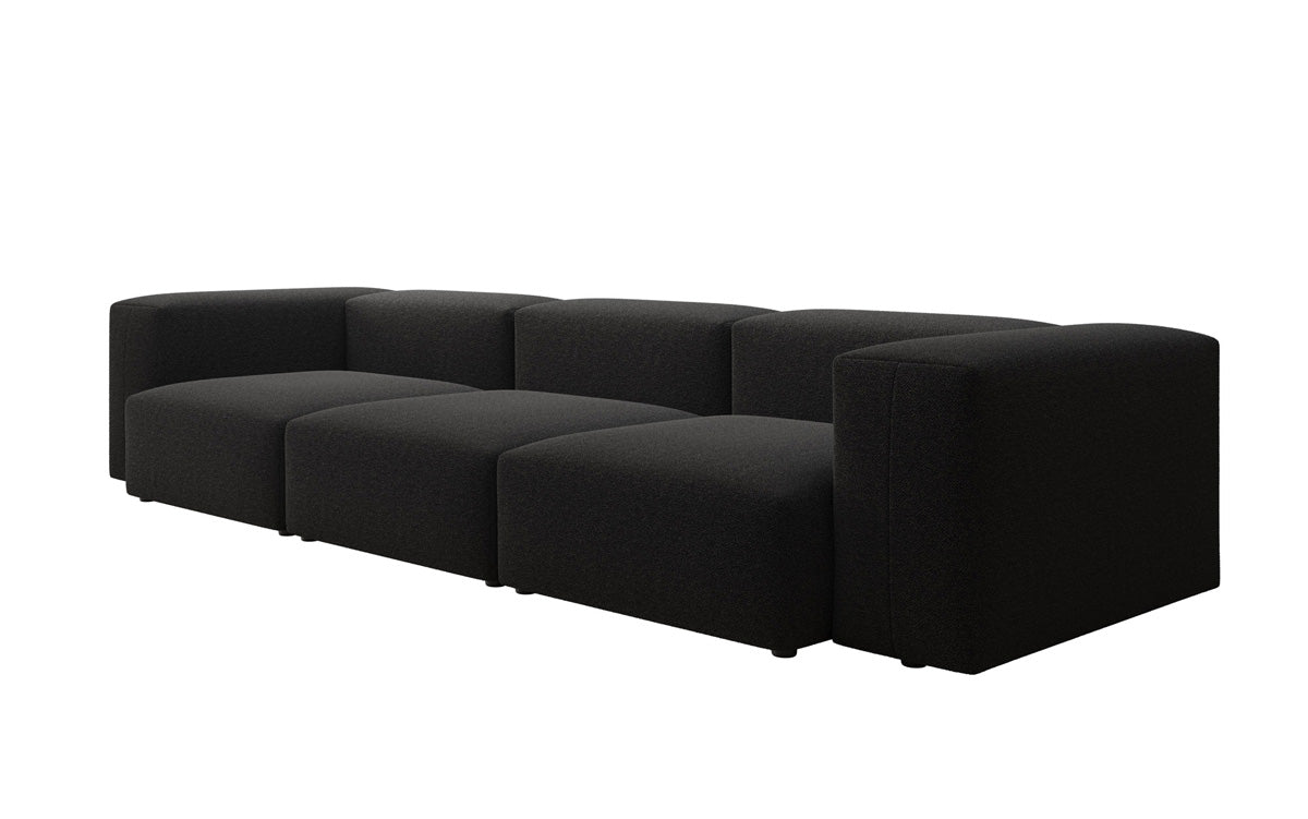 Designer 3-Sëtz Sofa Snug a Bouclé