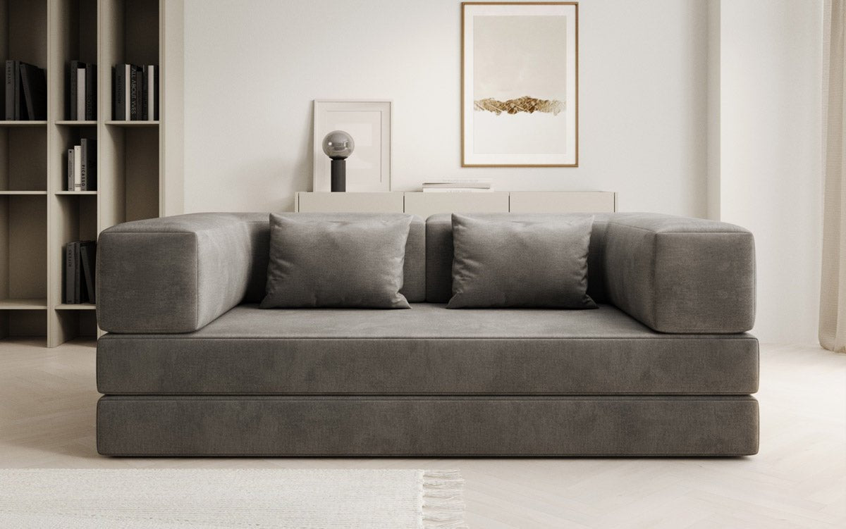 Designer Sofa Lazy 3 Sitzer in Samt