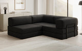 Designer Sofa Lazy L Mini in Bouclé