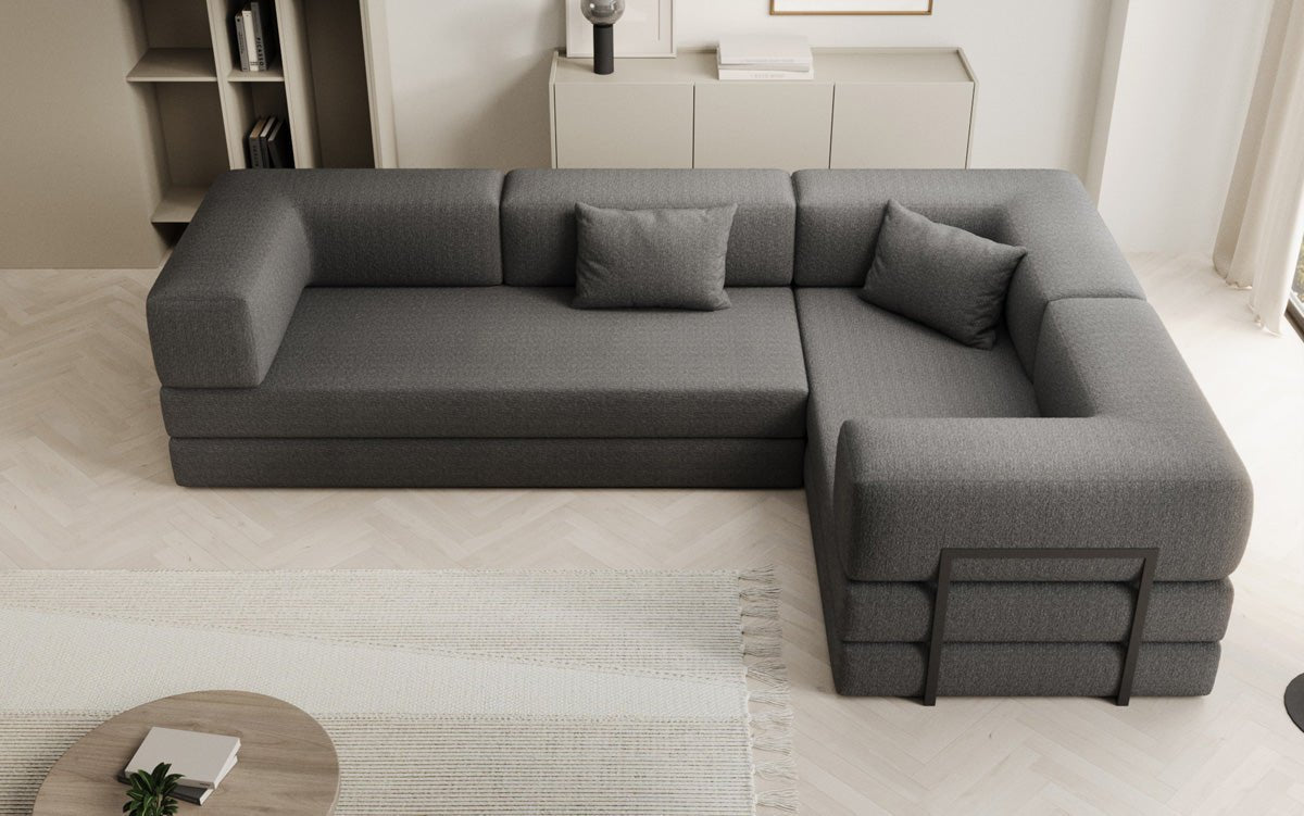 Designer Sofa Lazy L zou a Bouclé