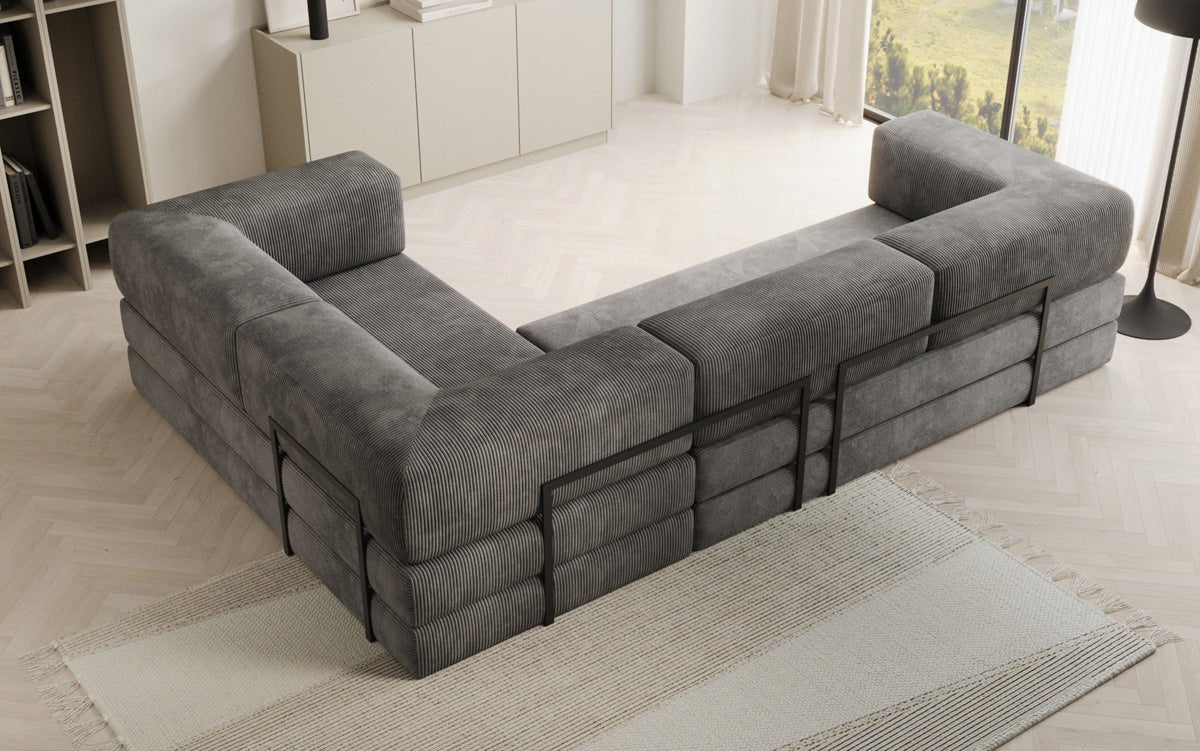 Designer Sofa Lazy L zou a Cord