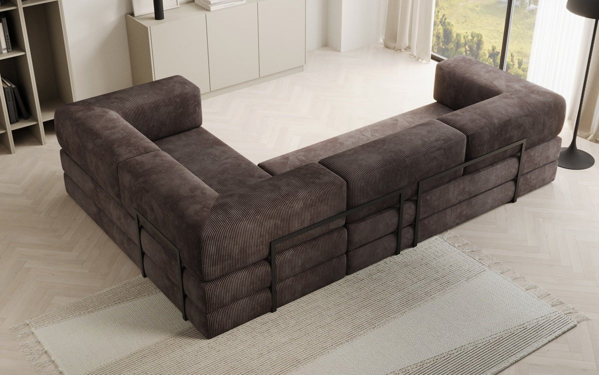 Designer Sofa Lazy L zou a Cord