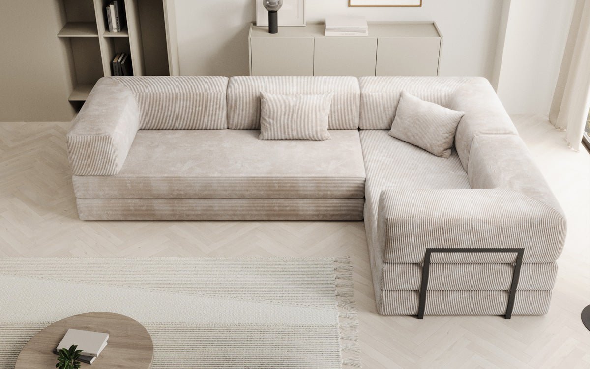 Designer Sofa Lazy L zou a Cord