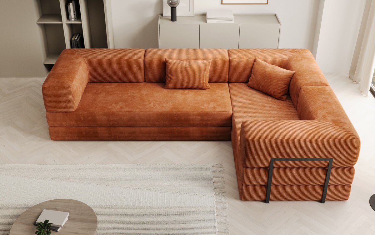 Designer Sofa Lazy L zou a Cord