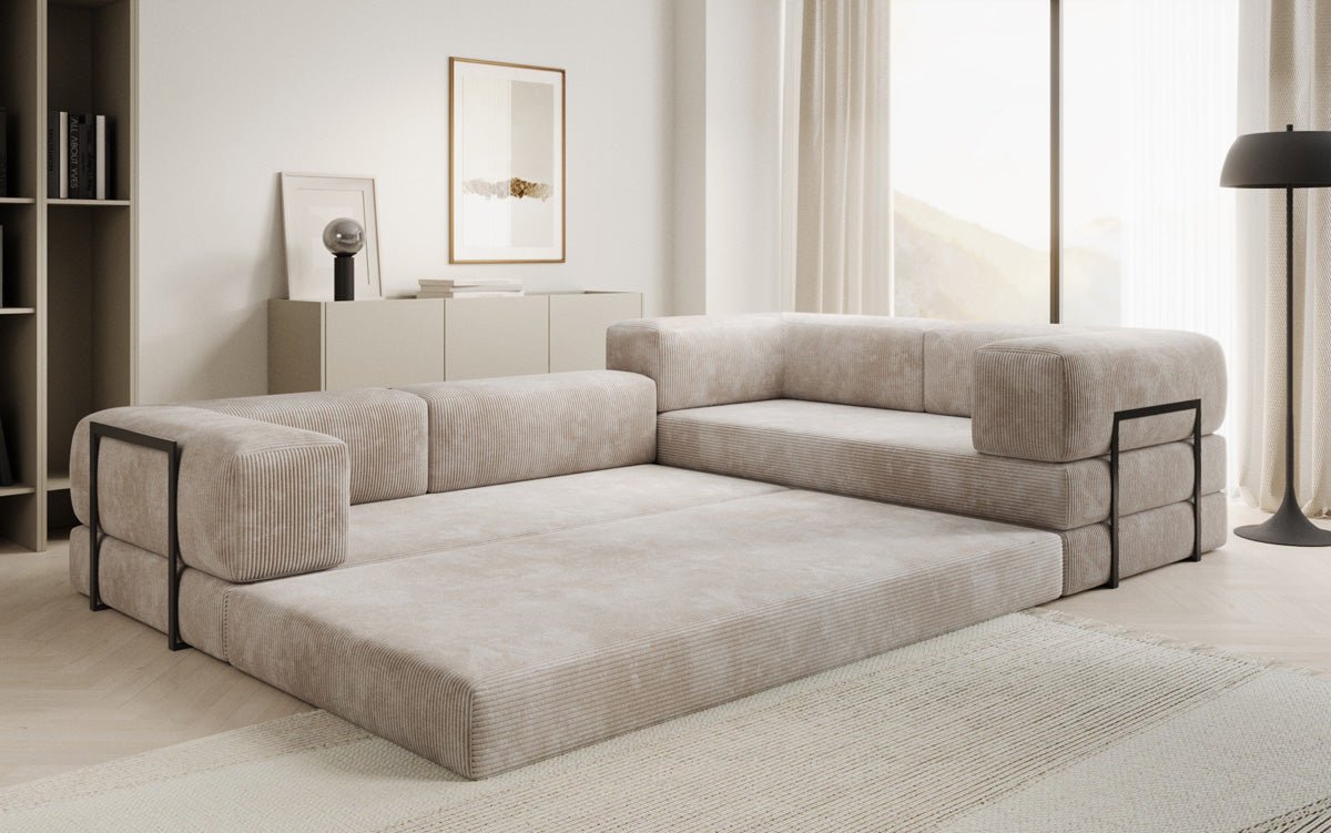 Designer Sofa Lazy L zou a Cord