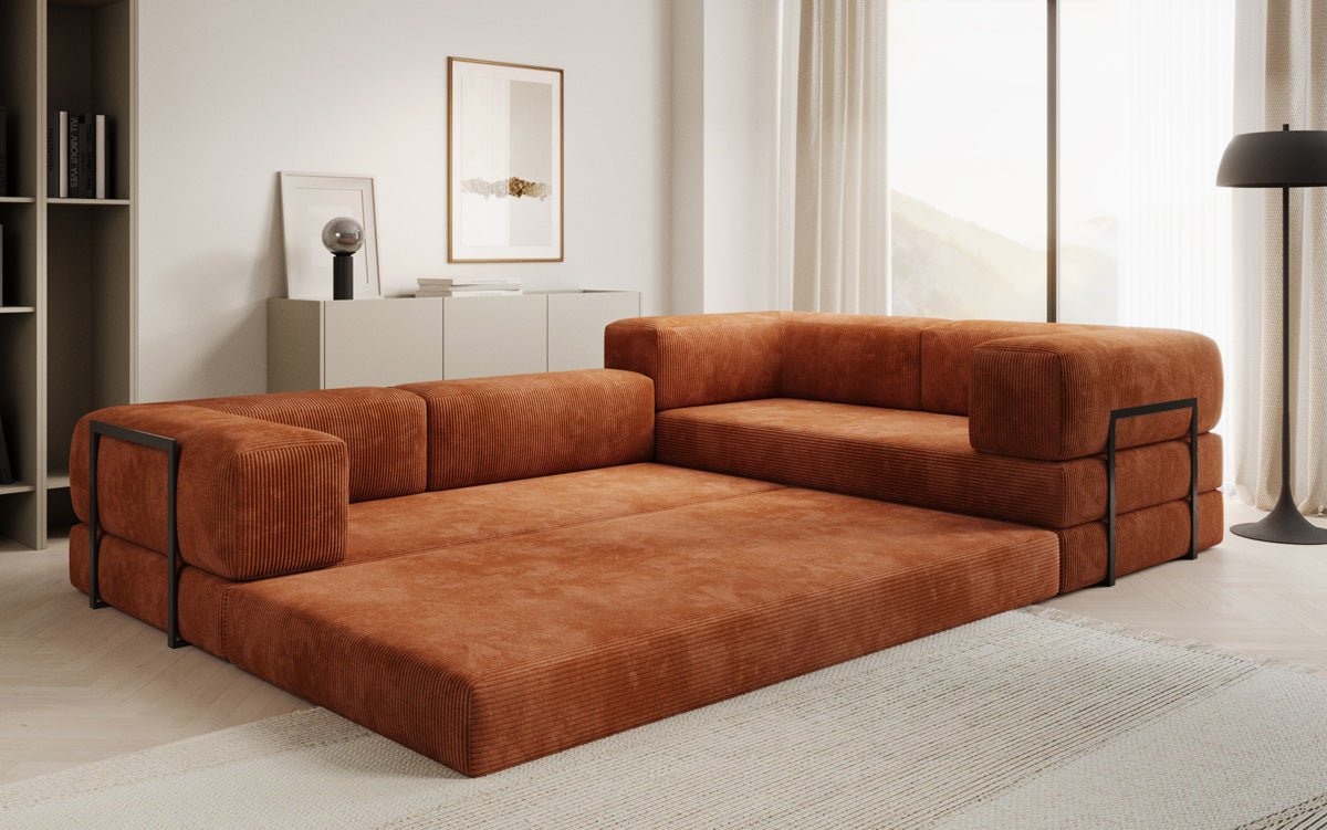 Designer Sofa Lazy L zou a Cord