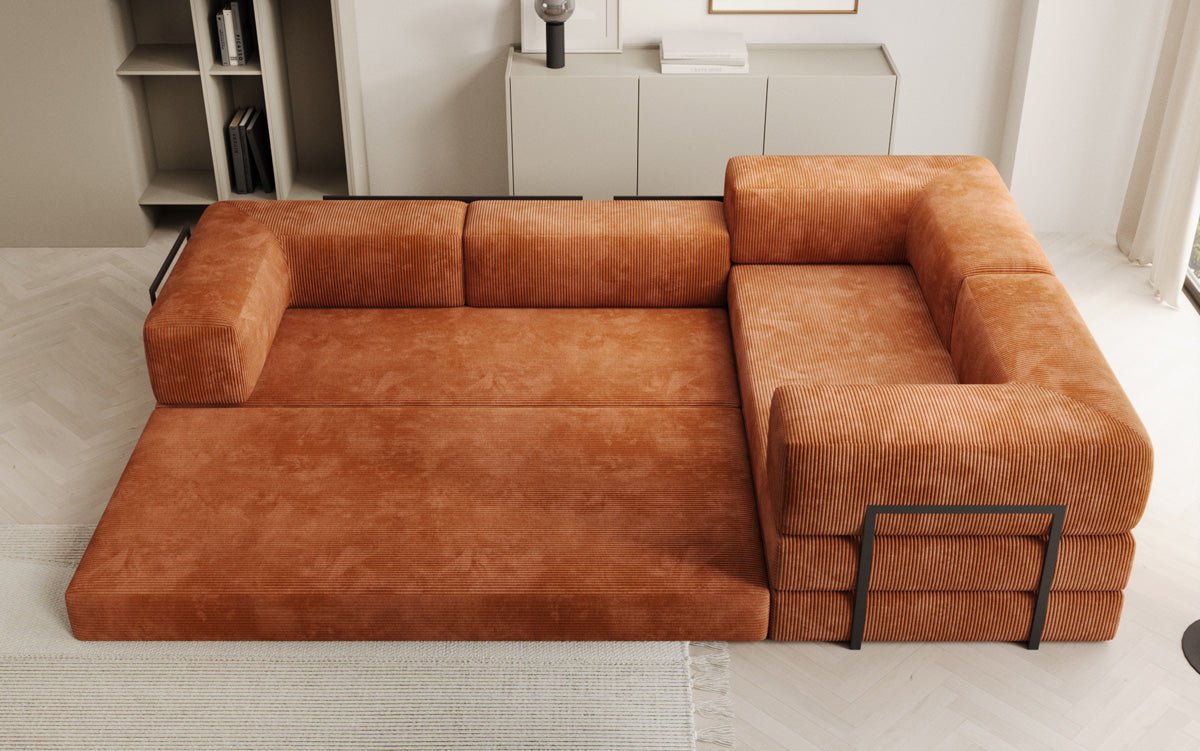 Designer Sofa Lazy L zou a Cord