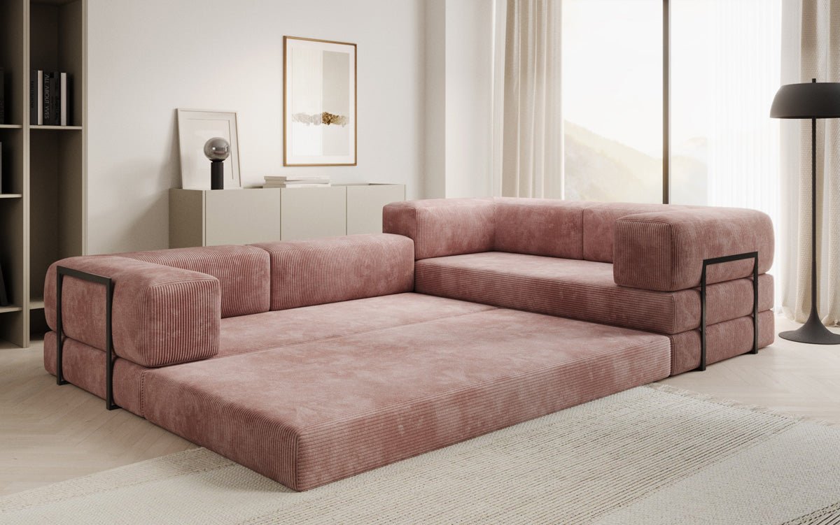 Designer Sofa Lazy L zou a Cord