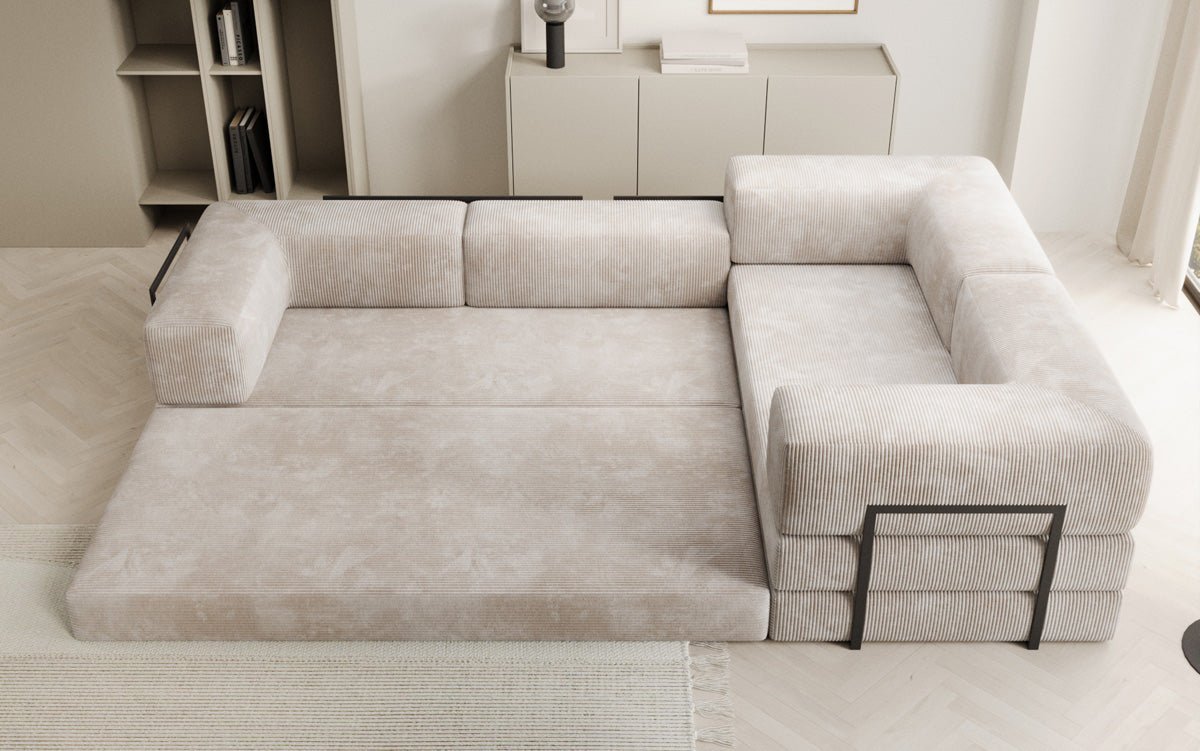 Designer Sofa Lazy L zou a Cord