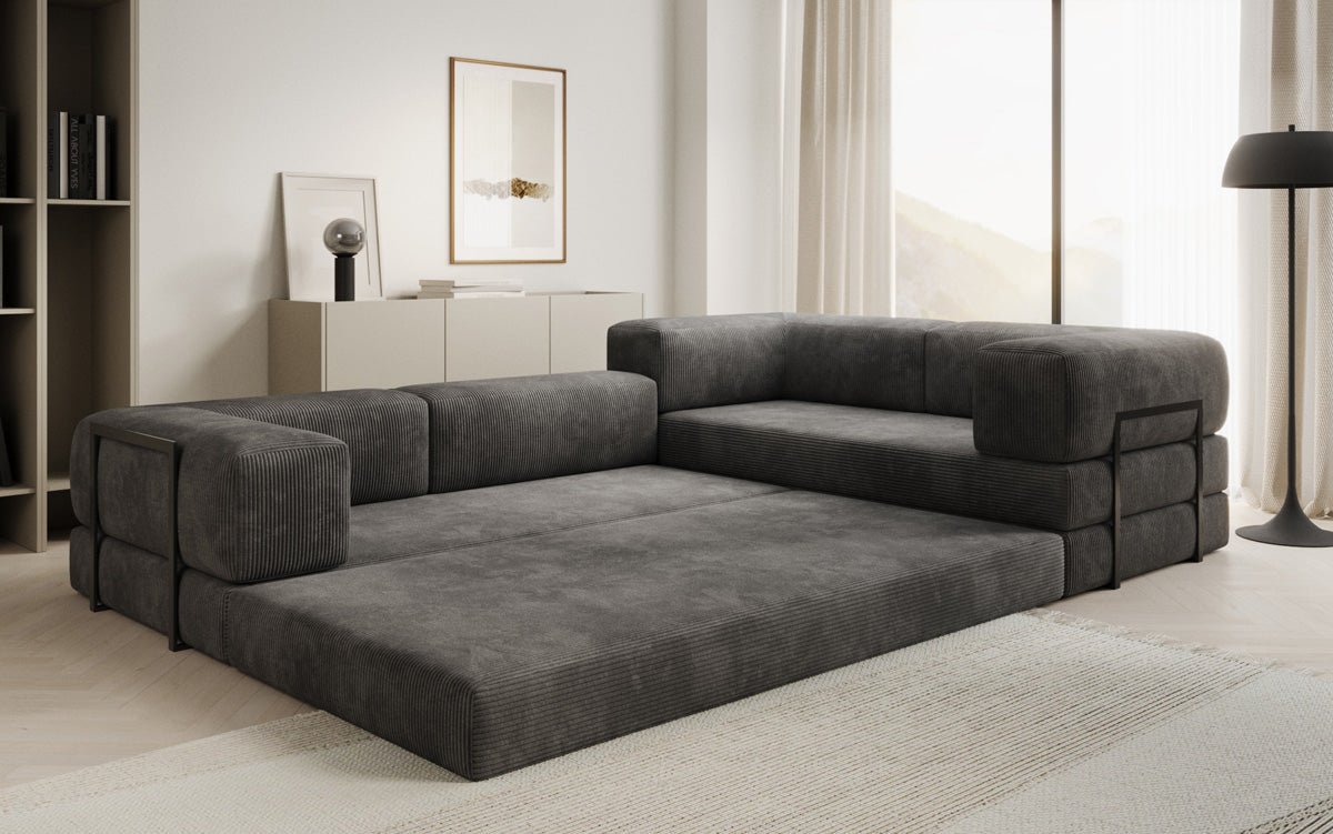 Designer Sofa Lazy L zou a Cord