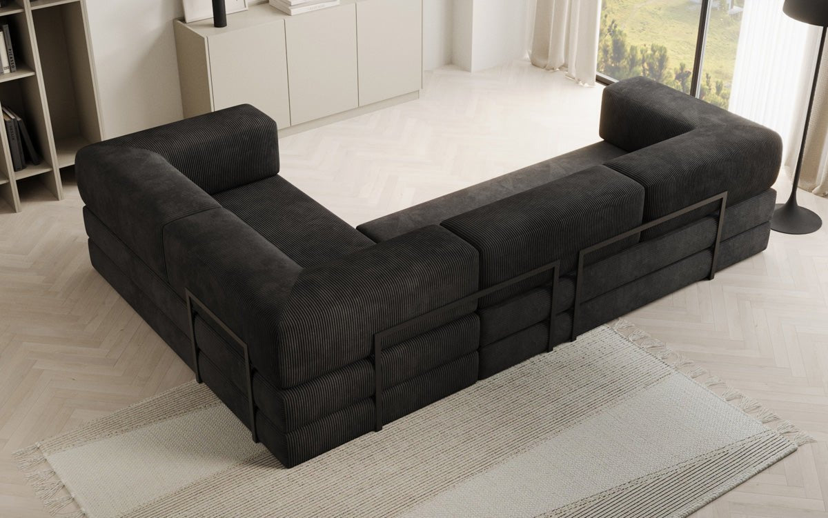 Designer Sofa Lazy L zou a Cord