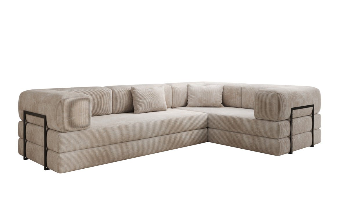 Designer Sofa Lazy L zou a Cord