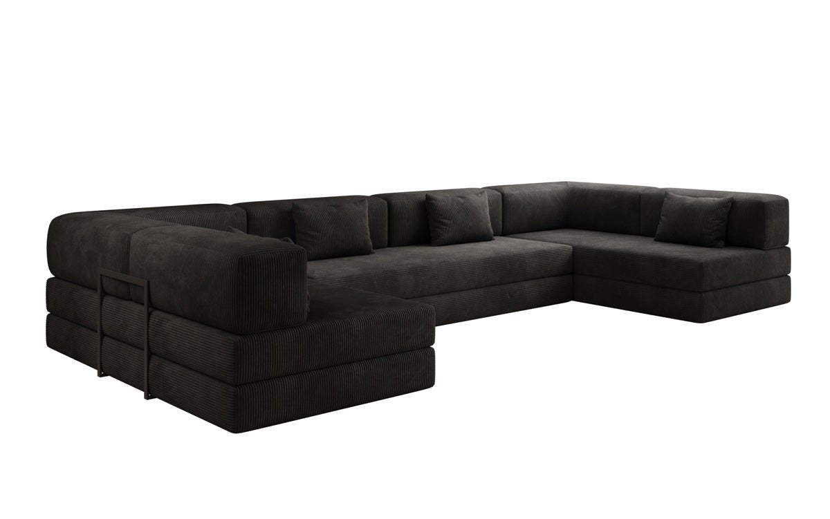Designer Sofa Lazy U in Cord