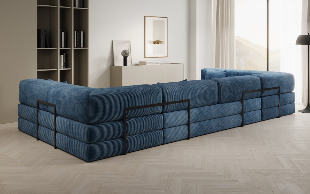 Designer Sofa Lazy U in Cord