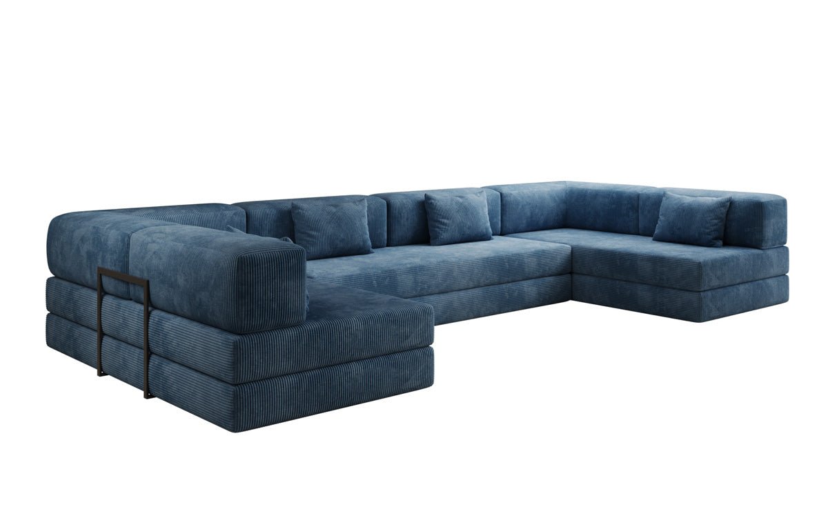 Designer Sofa Lazy U in Cord