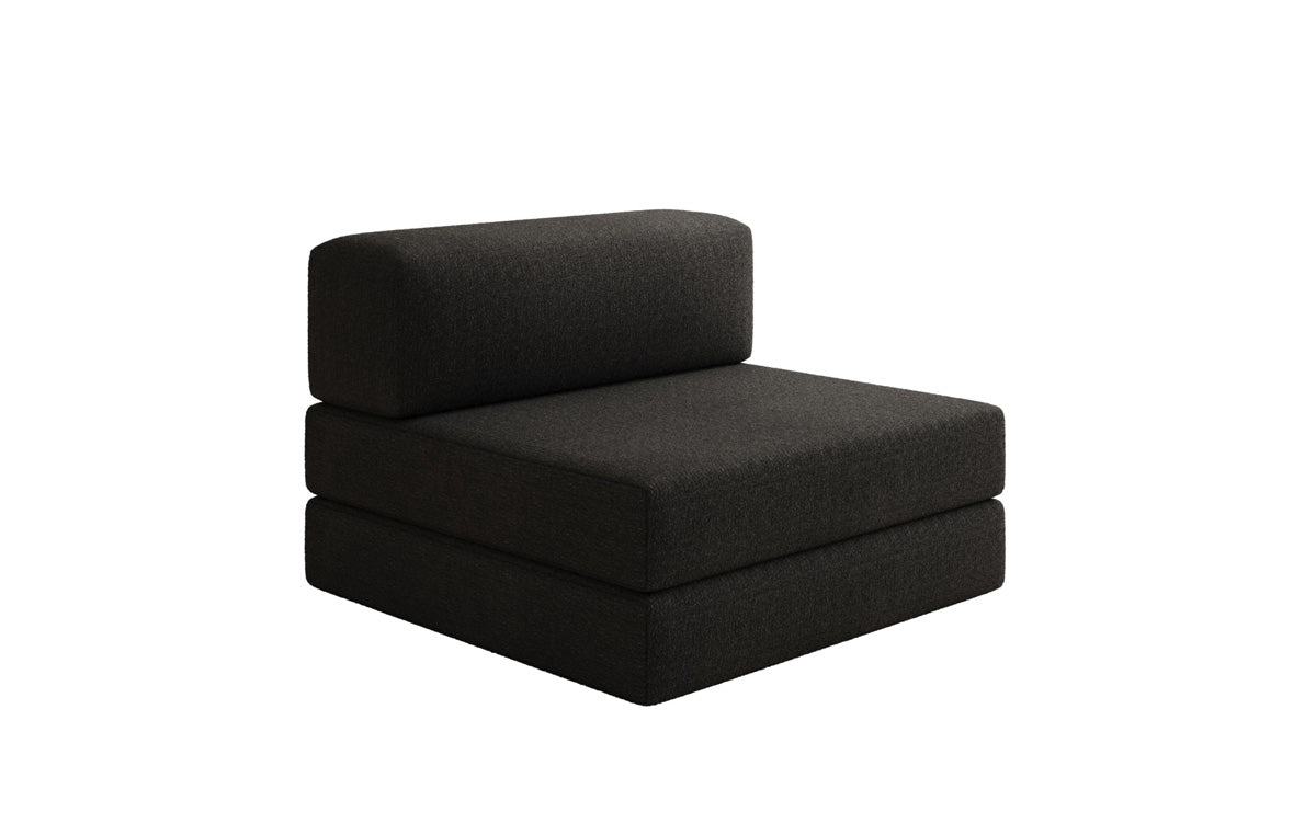 Designer Sofa Mittelmodul Lazy in Bouclé