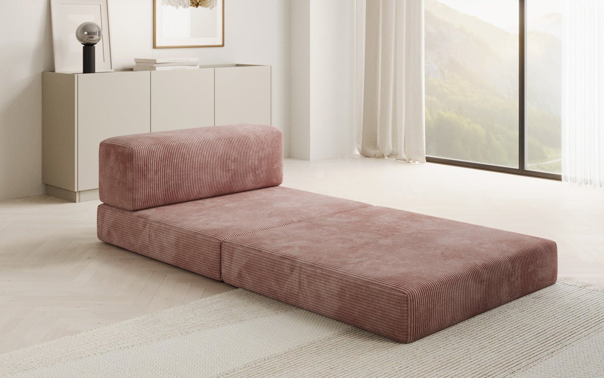 Designer Sofa Mittelmodul Lazy in Cord