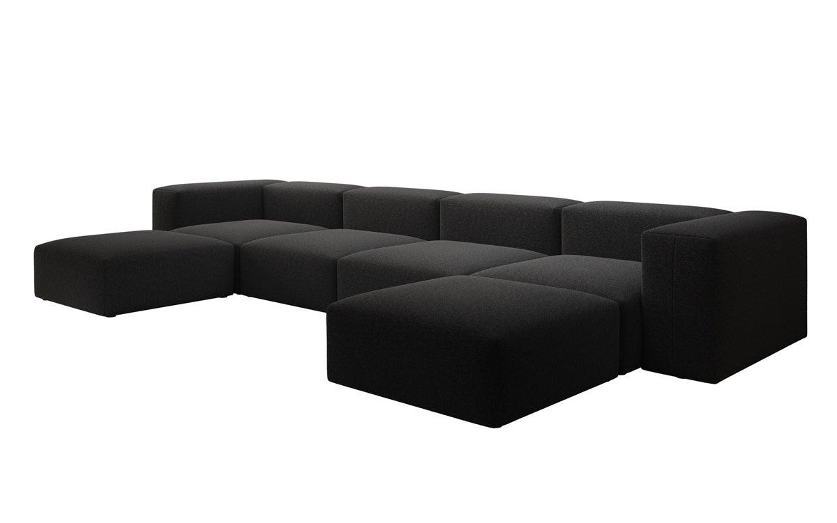 Designer U Sofa Snug am Bouclé