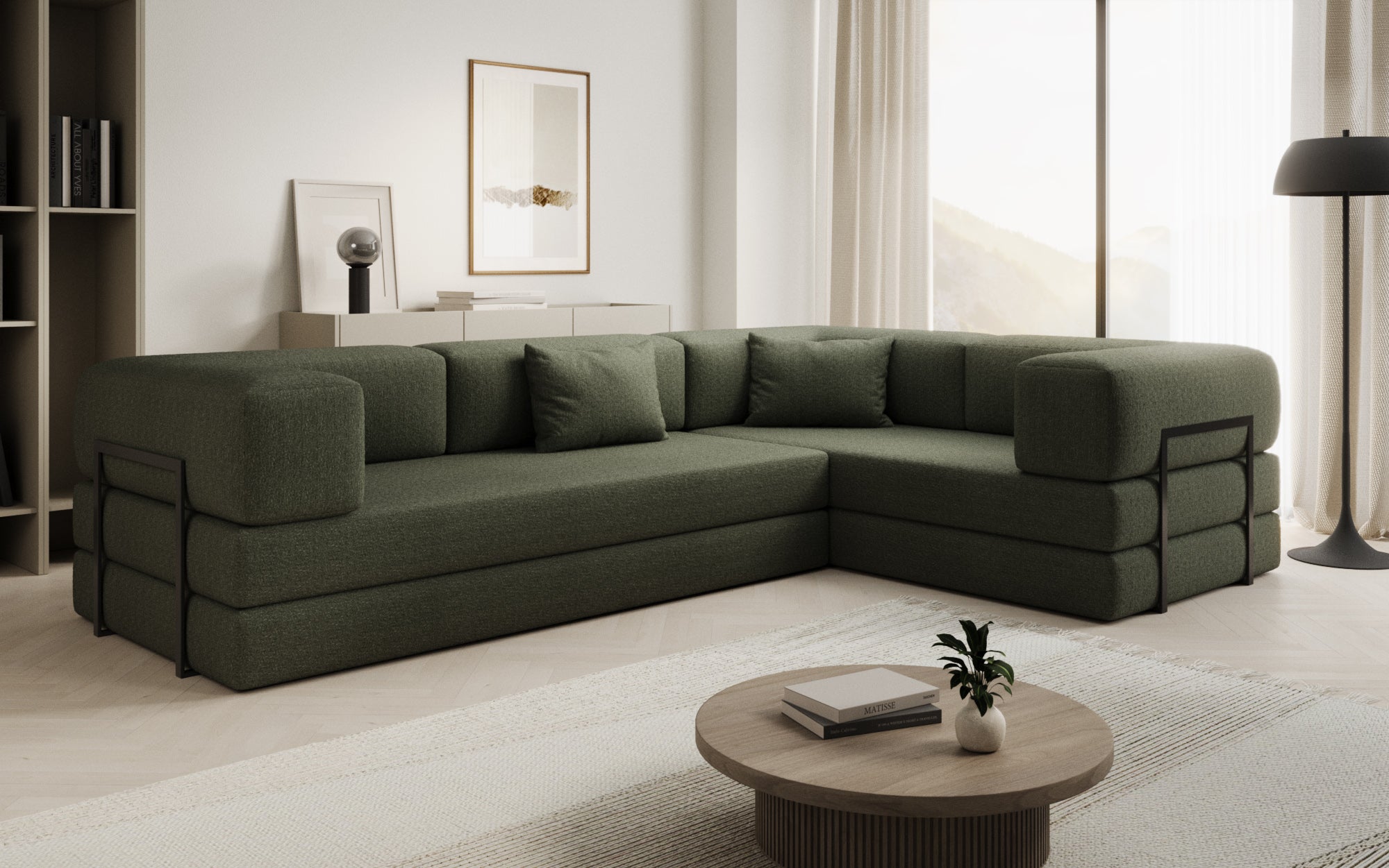 Extra Bezug fir Sofa Lazy a Bouclé